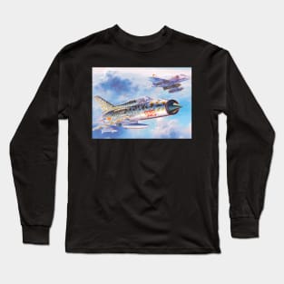 Mig21 vs A4 Long Sleeve T-Shirt